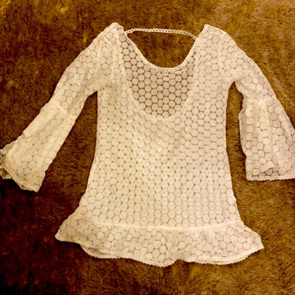 Lace top/ mini‎ tunic